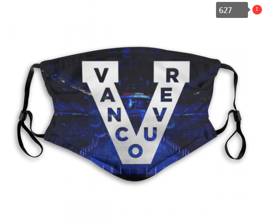NHL Vancouver Canucks #13 Dust mask with filter->nhl dust mask->Sports Accessory
